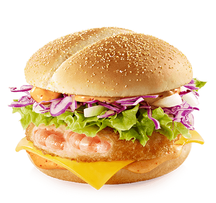 Spicy Shrimp Burger